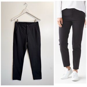 LULULEMON City Trek Trouser Ponte Pants Black Size 4 Women’s